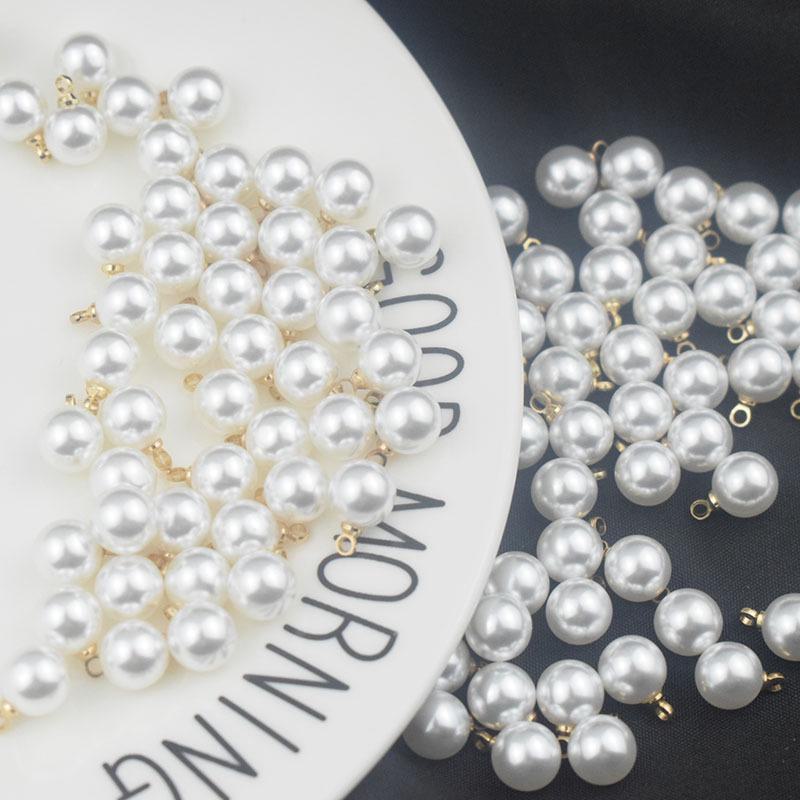 Подвески из искусственного жемчуга с высоким блеском и аксессуары для самодельных украшений