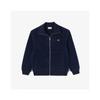 Men S Wide Rib Collar Fleece Jacket Sh880e 54n Hde