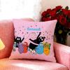 Classic Cartoon BBarbapapa Cushion Cover Premium Soft Pillowcase SkinFriendly Breathable MultiPurpose for Home Office Travel