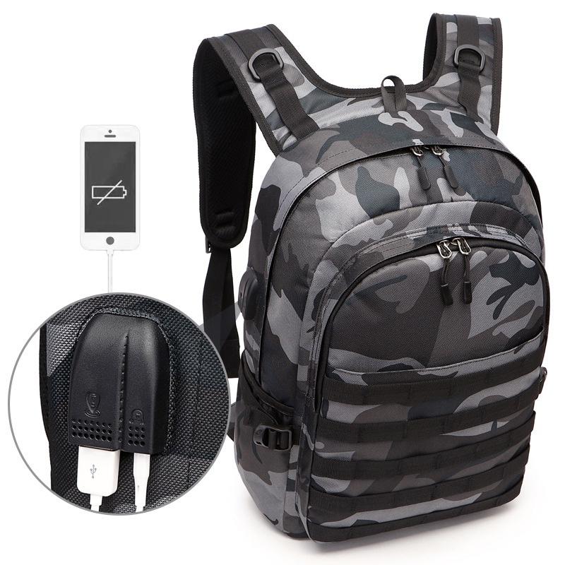 Рюкзак Уровня 3 для Новых Игроков PUBG: Battlegrounds с Портом USB-Зарядки