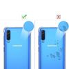 Чехол - Phonillico® - Samsung Galaxy A70 - Прозрачный гель ТПУ - Мягкий - Противоударный