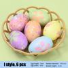 Горячий! Имитировать цветные пенопластовые яйца для поделок, реквизит для украшения пасхальной вечеринки