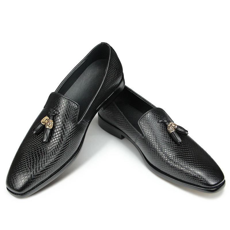 Fashion Tassel Handmade High Quality Comfortable Loafers for Men Casual Shoes Genuine Leather Pigskin Insole Daily Footwear All Season