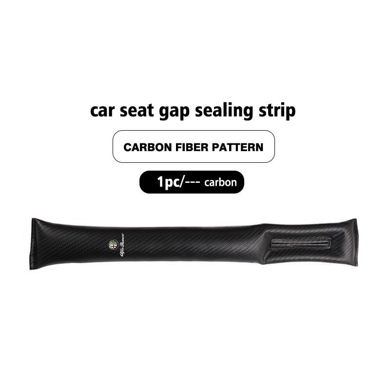 For Alfa Romeo Car Seat Gap Plug Seam Filling Anti-Leakage Seat Side Slot Strip Pads 159 Giulietta 156 147 Giulia Mito GT ert853