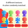 8pcs Sensory Suction Cup For Kids Textured Toy For Stress Relief And Concentrate Great For Classroom Teaching Purpose