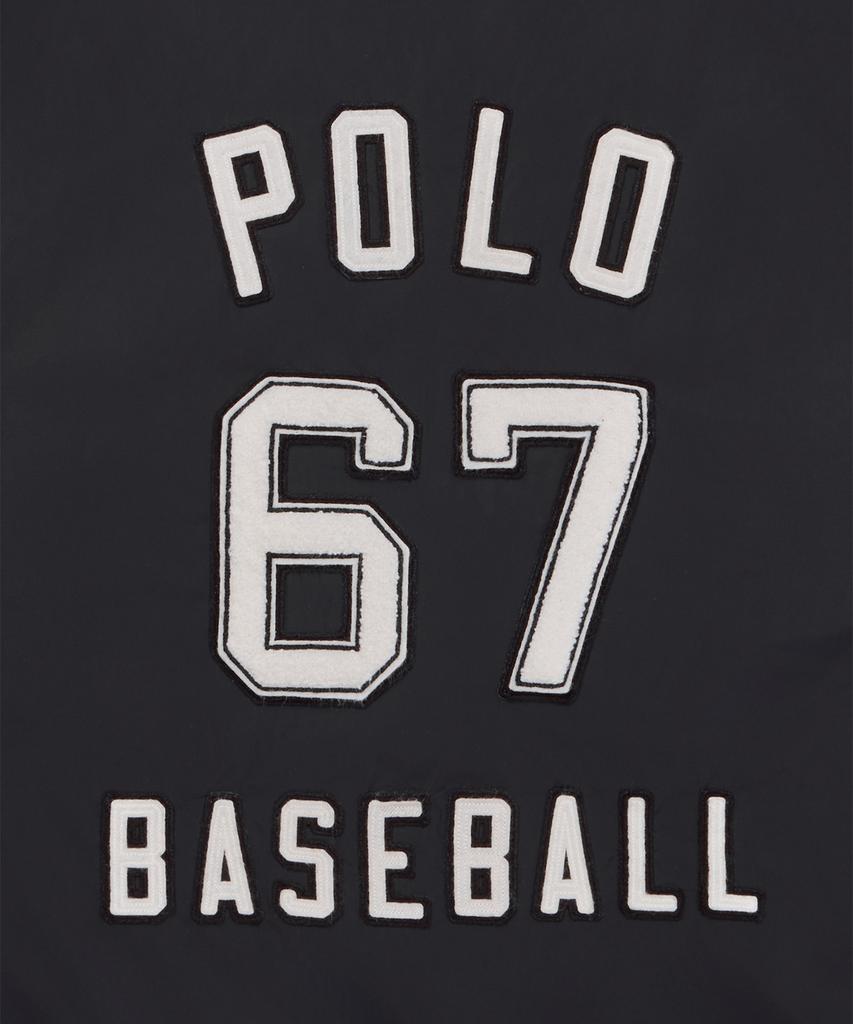Polo Ralph Lauren [Baseball Capsule] Baseball Patch Coach Jacket - Black