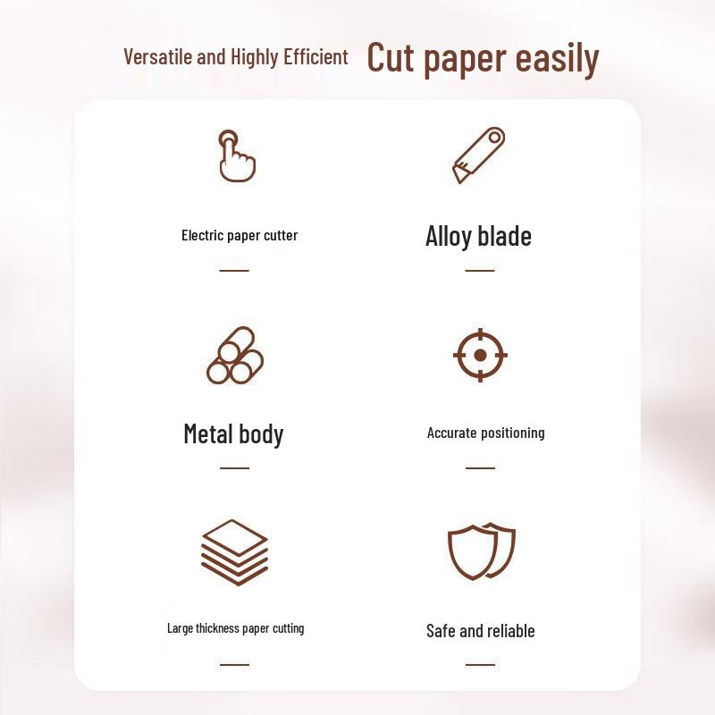 Gepai QZ-400 Electric Digital Paper Cutter CN plug (adapter included)