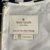 Kate Spade Сплошной узор с бабочками Однотонное платье без рукавов Застежка-молния сзади Женское Б/У