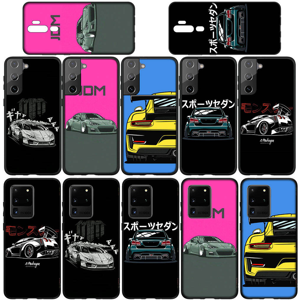 Phone Case for Samsung Galaxy S25 S23 S22 S24 Ultra FE S8 A05 A06 A15 A16 A36 A37 A35 A54 A55 A56 A57 A25 A26 A53 A17 Super Car Cartoon Supercar Cover