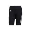 Logo Striped Slim Fit Sports Shorts Women Shorts Black GM6731