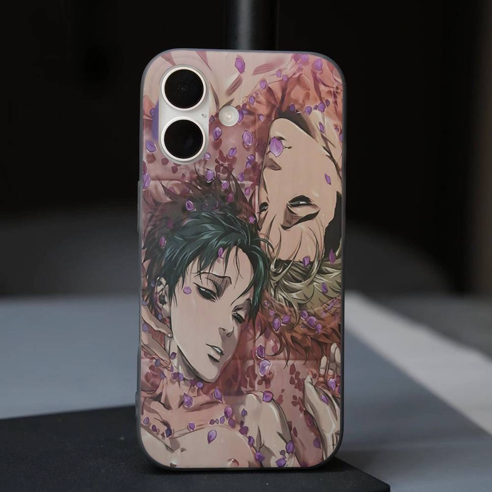 Anime Killing Stalking Phone Case For IPhone 17 16 15 14 13 12 11 Pro Max Plus Corrugated Bumper Back Cover Shell