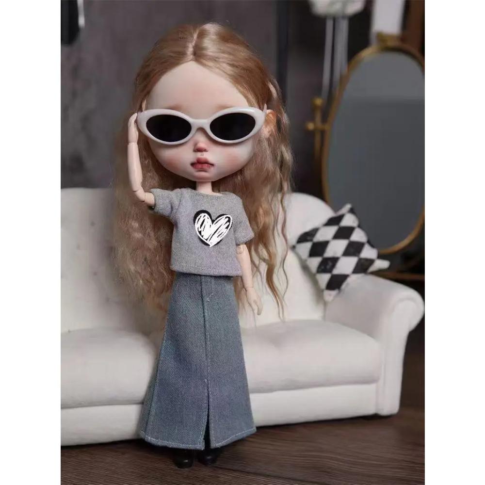 Одежда для кук Blythe 1/6 Наряд Теплый хлопковый костюм Зимнее пальто Пуховики Аксессуары для одежды кукол