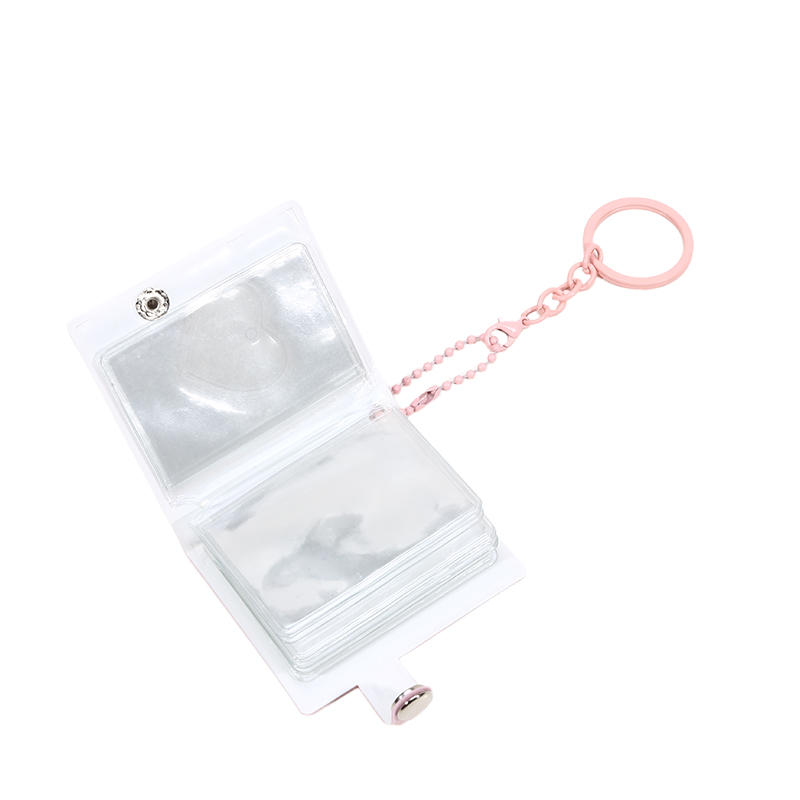 Ins Korean Version Bow Photo Album Student Id Card Storage Book Cute Star Chasing Small Card Display Mini Pendant Book