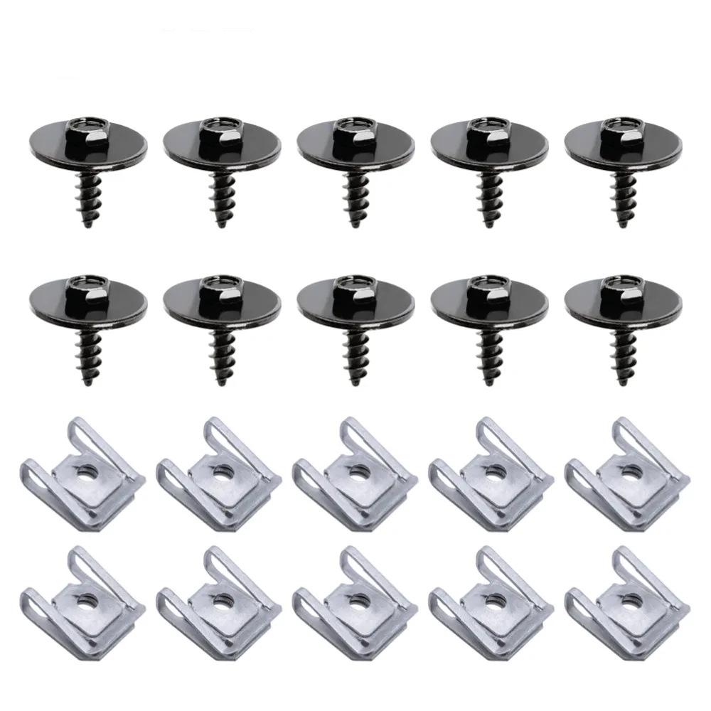 Набор из 20 винтов, гаек и клипс для бампера и крыла BMW