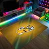 Green Bay Packers Design Crystal Velvet Carpet Cozy Non?Slip Printed Rug For Bedroom Living Room Entrance