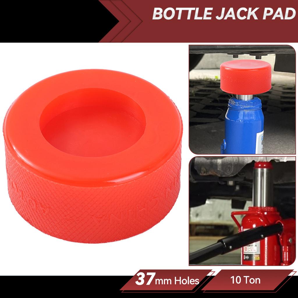 Heavy Duty Rubber Jack Pad Cushion with Enhances Grip Anti Slip Rubber Jack Support Pad for Car Lifting & Maintenance