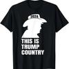 Футболка Trump Country Keep America Great Republican 2024 для мужчин в ковбойском стиле из 100% хлопка с короткими рукавами
