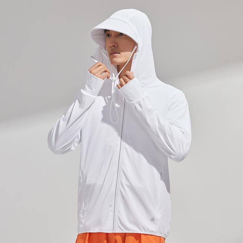 1011 Summer New Ice Silk Sun Protection Shirt for Women, Ultra-Thin Breathable UPF10+ Sun Protection Jacket for Men