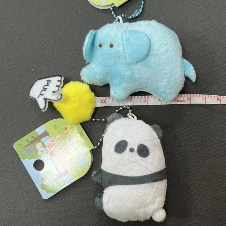 Plush Animal Zoo Charm With Short Fur For Kids Room Decor And Doll Toys