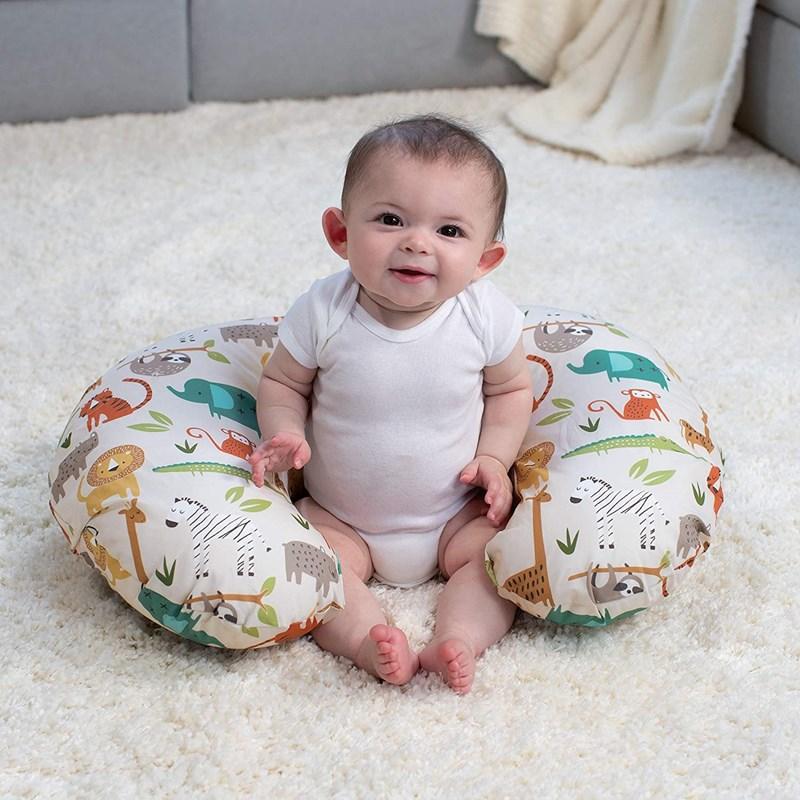 1pc Baby Feeding Pillowcase Elastic U Shaped Breastfeeding Pillowcase Detachable Pillowcase Nursing Pregnant Woman Pillow