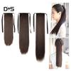 Fancystyle Women Long Straight Wig Ponytail Hair Extension Cosplay Hairpiece