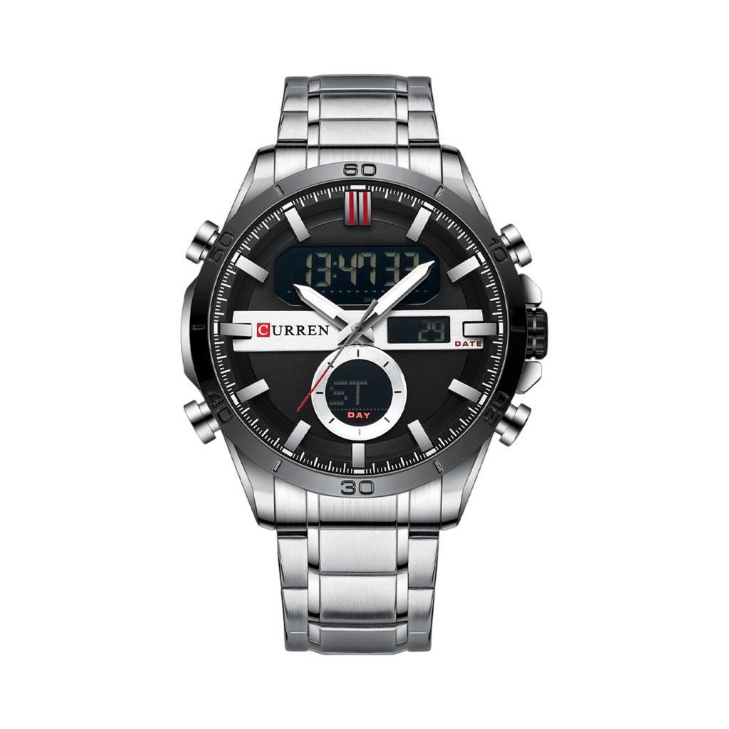 Мужские водонепроницаемые светящиеся наручные часы-будильник для бега