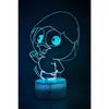 Lampe De Chevet 3D LED Calimero, Veilleuse Changement De Couleurs, Lampe Tactile Bureau Et Chambre, Idée Cadeau Noël Anniversaire