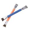 2pcs Metal Handle Anti Static Cleaning Brush