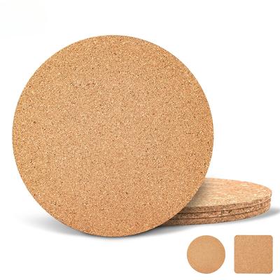 Leeseph Cork Coasters Set Cork Trivet, многофункциональная термостойкая доска для кастрюль, сковородок, кружек, стаканов и растений