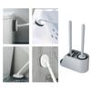 Toilet Brush Set Space saving Solution Quick Drying Toilet Bowl Brush & Holder for Efficient Bathroom Maintenance