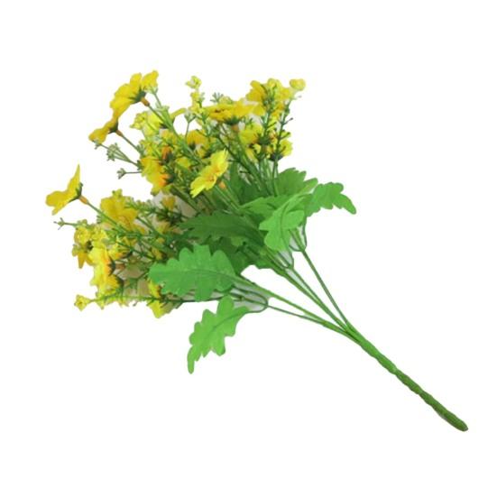 1 букет 28 головок искусственный милый цветок ромашки домашний свадебный садовый декор