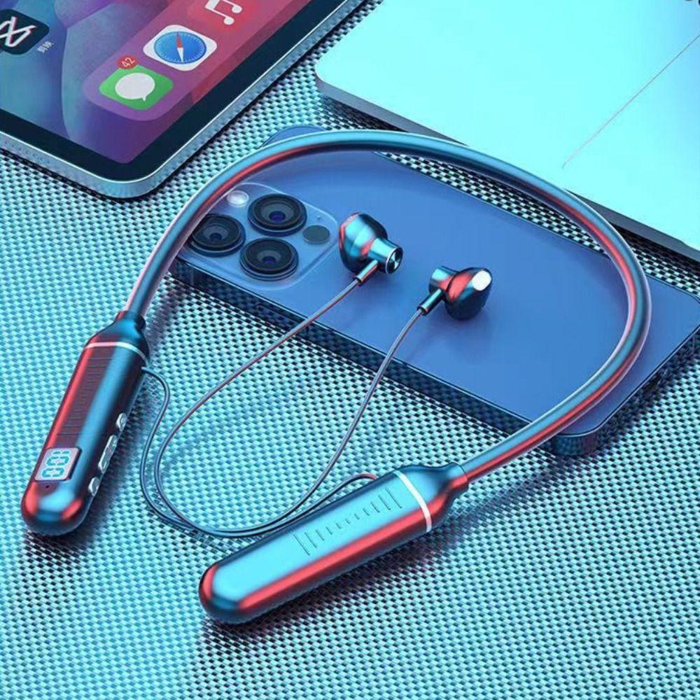 С микрофоном Bluetooth Наушники Водонепроницаемые Наушники на шею Беспроводные Наушники Телефон