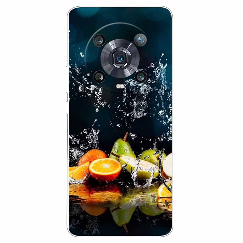 For Honor Magic4 Pro Case Silicone Soft TPU Cool Tiger Cover for Huawei Honor Magic 4 Pro Case Magic4pro Cartoon Bumper Bags