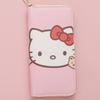 Fresh Japanese Cute Kitten Lady Wallet Girls Wallet Long Zipper Texture Student Card Bag New