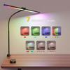 Double Head Swing Arm Desk Lamp RGBCW LED Office Light RGB Color Changing Light Music Sync Touch