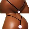 Умеренная эластичность Crotchless трусы сексуальное женское белье стринги
