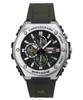 Standard Analog Chronograph Resin Strap Green Dial Quartz MWA-300H-3AV 100M Men's Watch
