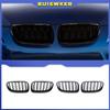 2PCS Car Front Bumper Kidney Grill for BMW E92 E93 M3 2010-2013 Double Slat Line ABS Plastic Racing Grilles Replacement Part