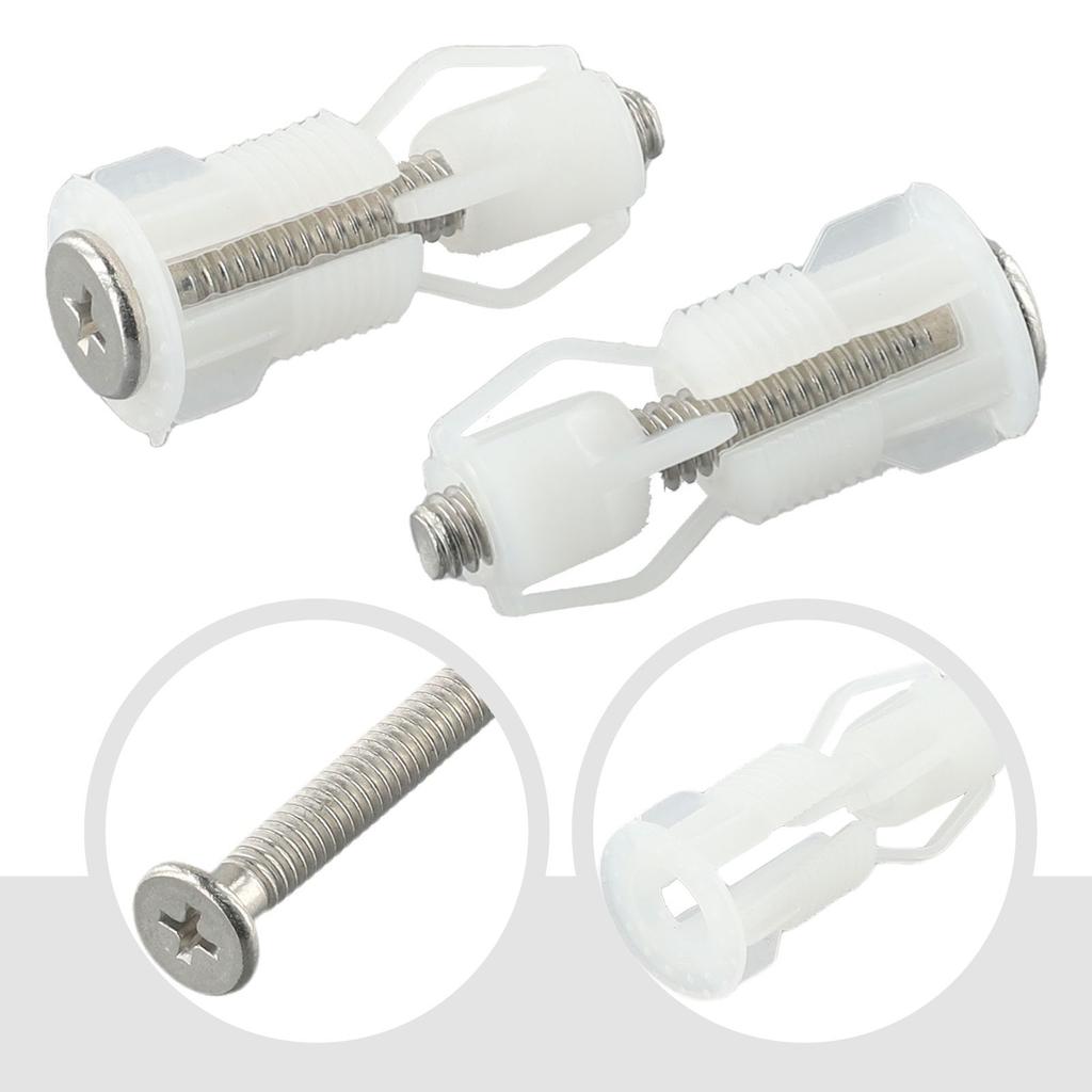 Toilet Toilet Seat Screws WC Seat Screw Kit Blind Hole Nut Cover
