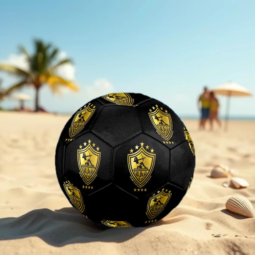 Zamalek SC size5 Soccer Ball, colorful, suitable for all ages, machine-stitched, PVC material, competition grade,durable and high bounce