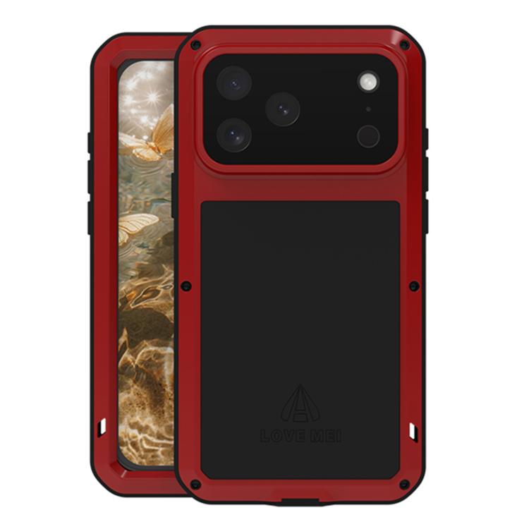 Metal Shockproof Dustproof Daily Waterproof Phone Case For iPhone 18 Pro Max / 17 Pro Max 360 Full Cover