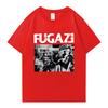 Trendy 2025 FUGAZI Band Graphic Oversized Tee Shirt Streetwear Men Women Summer Short Sleeve T-shirts 100% Cotton Popular Unisex