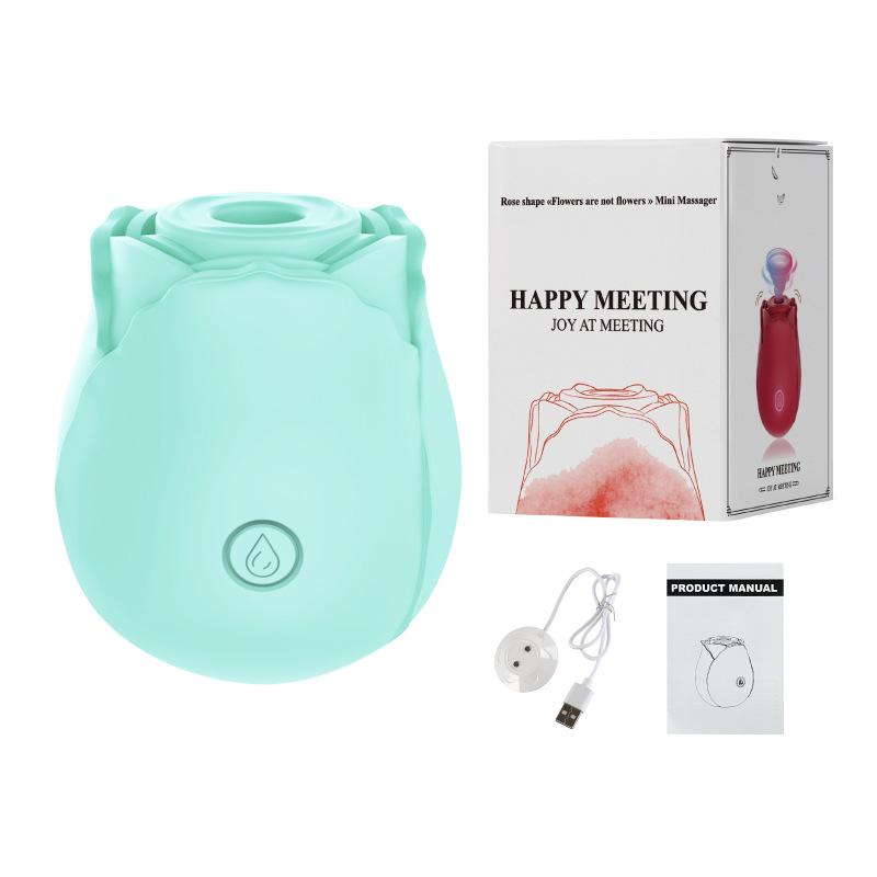 Rose Multi-Frequency Vibration Breast Enhancement and Teasing Device