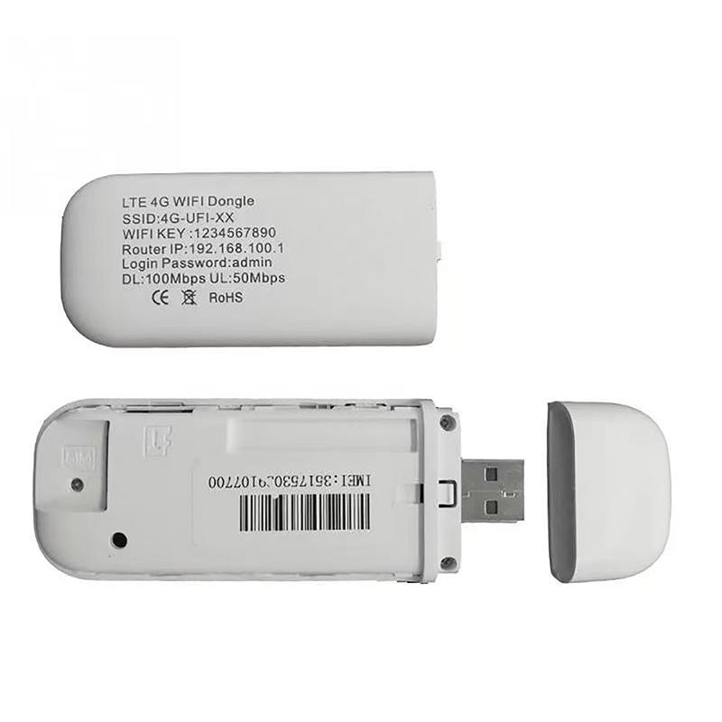 Высококачественная беспроводная 4G интернет-карта B1/3/5 для LTE-терминала USB-донгл Портативный WiFi-роутер USB 2.4 ГГц 150 Мбит/с Модем-стик