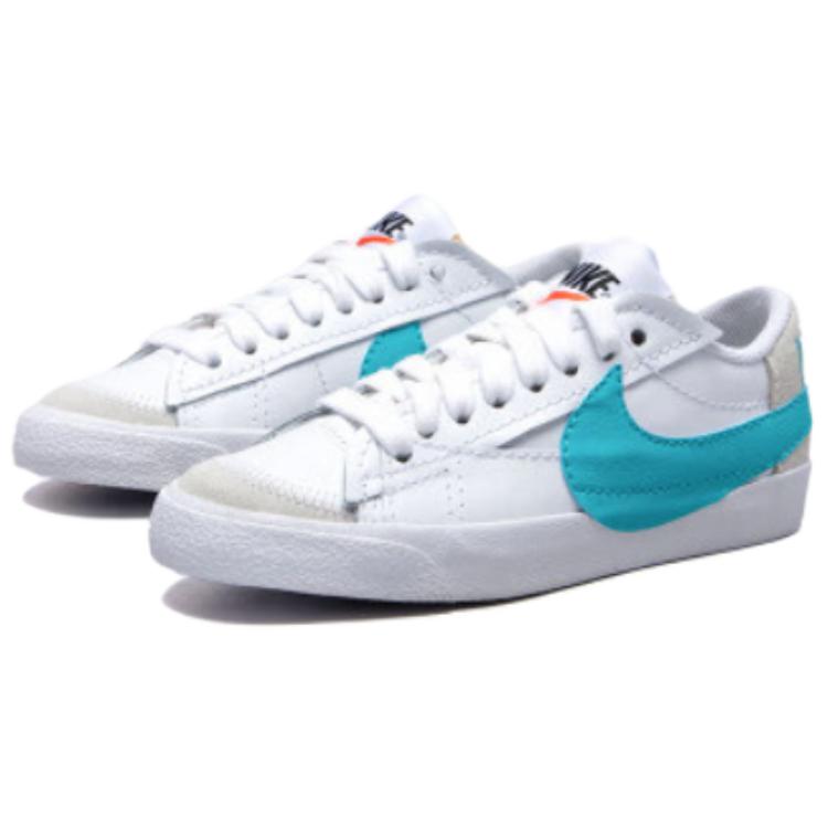 Nike Кроссовки женские Nike Blazer Low 77 Jumbo Белый/Саммит Уайт/Командный Оранжевый/Пыльный Кактус DQ1470-107