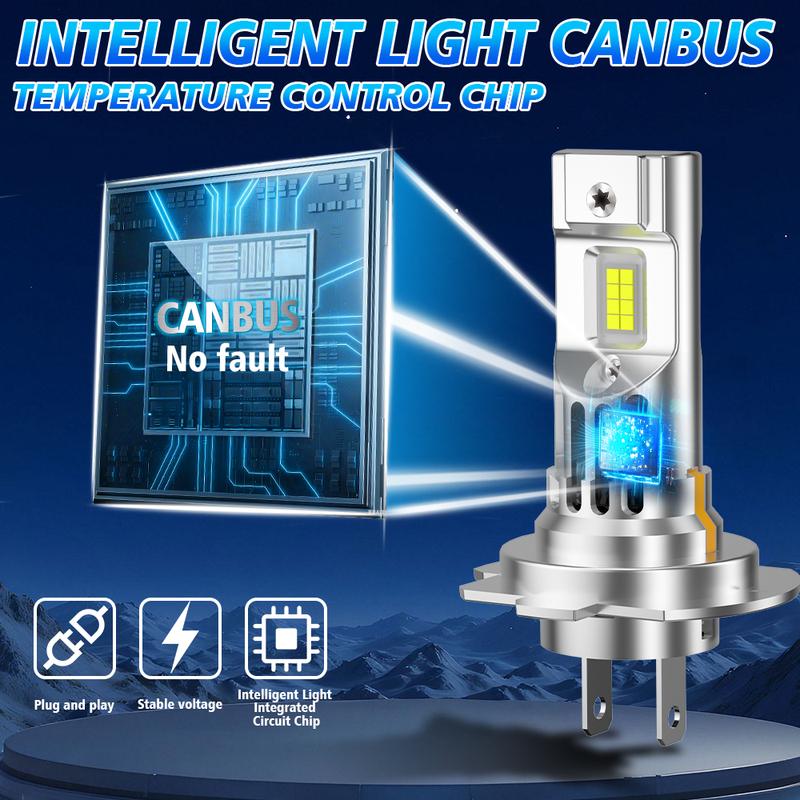 LED High Low Beam Headlight With Fan 6000K High Brightness For VW Golf MK4 1997-2001 2002 2003 Canbus Turbo Car Headlamp
