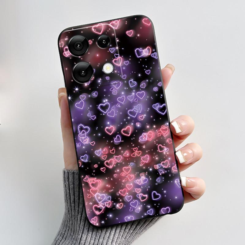 Чехол для UMIDIGI G9 5G Note90 Милое Сердечко Кролик Мягкий Силикон ТПУ Ударопрочная Задняя Крышка Для UMIDIGI Note 90 G 9 Чехол для Телефона