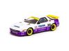TARMACWORKS Pandem Mazda FC3S Готовый продукт 1/64 RX-7 Белый/фиолетовый T64-066-WP