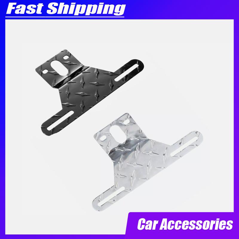 1pc Universal Car Trailer Light Bracket Car Lamp Hoods Bracket Car License Plate Light Bracket Auto Exterior Accessories