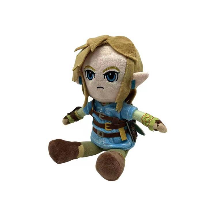 Legend of Zelda Link Plush Toy, Hylian Bokoblin Doll, Game Merch Collectible Gift, 30cm